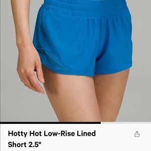 Lululemon Hotty Hot Shorts
